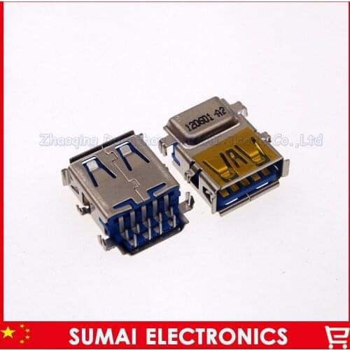 25pcs Original New 3.0 USB wire socket USB female Jack Socket for lap-top ASUS Lenovo HP etc