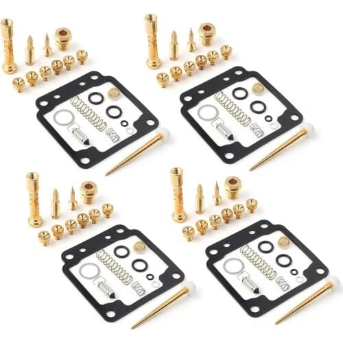 4Sets Carburetor Rebuild Kits Carb Repair Jet Seal Tools for Yamaha XJ650 1980 1981 1982 1983 1984