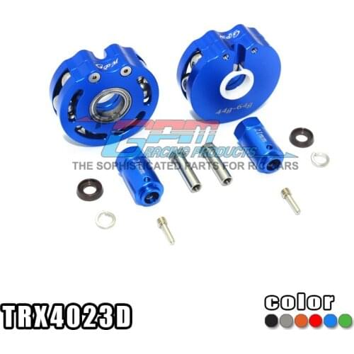 ALUMINUM PENDULUM WHEEL KNUCKLE AXLE WEIGHT + 21MM HEX ADAPTER for TRAXXAS TRX-4