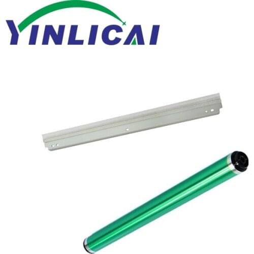 1Set Opc Drum and cleaning blade Compatible for Konica Minolta Di250 350 251 351 2510 3510 222 282 362 drum unit parts