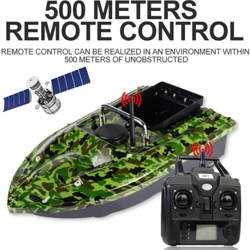 RC Smart Fishing Boat GPS Positioning 500M Independentt Control One-Key Return LCD Screen Toy Outdoor Fishing Hunting Tools