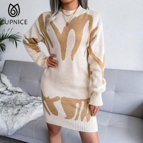 CUPNICE Fashionable Knitted Dresses