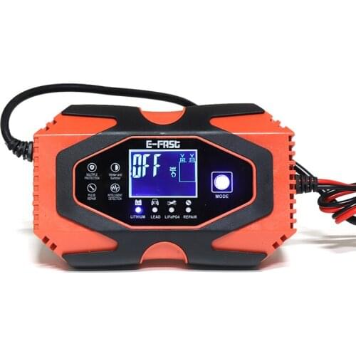 Mayitr 1pc 12V 24V Car Charger Lead-acid AGM GEL Lithium LiFePO4 Truck Auto Motorcycle Repair Tool Accessories