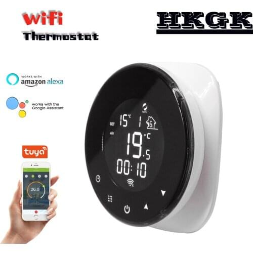 Tuya water heating-electric heating-water heating and boiler integrated Linkage, WIFI heating thermostat, works with Google home