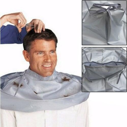 Foldable Salon Hair Cutting Cloak Creative DIY Apron Hair Cutting Cloak Home Hair Cutting Trimming Cover Stylists Haircut Tools
