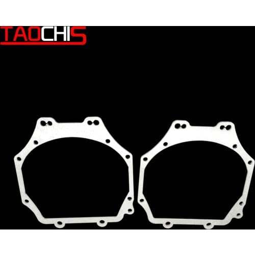 TAOCHIS Car Styling frame framework transition adapter Bracket for Hyundai Rohens coupe Hella 3r 5r g5 Projector lens