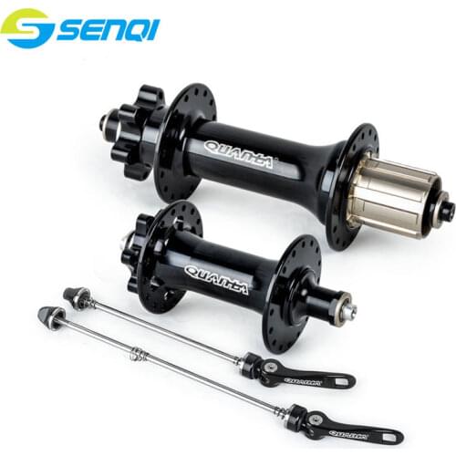 32 Holes Aluminum Alloy Bicycle Peilin Hubs Black Colour Snow Bike Front And Rear Bearing Hubs BZH005