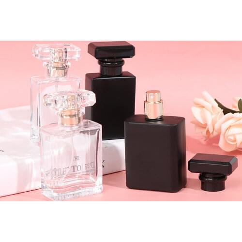 Thick Glass Refillable Perfume Bottle Sprayer Pump Perfume Bottles Container