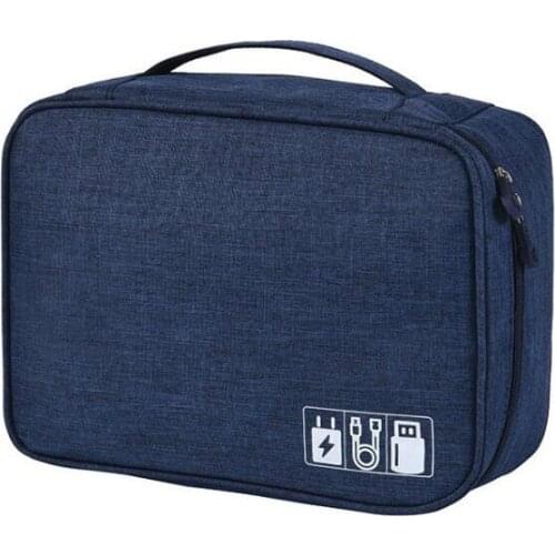 Waterproof Cable Organizer Travel Gadget Storage Bag Electronics Devices Accessories Cases USB Charger Holder Digitals Kit Bag