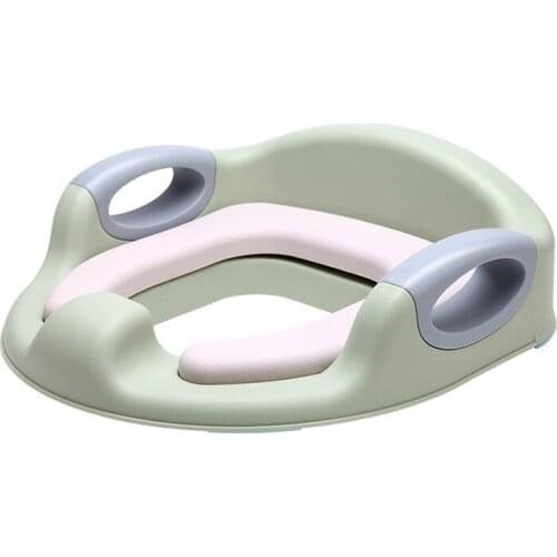 Auxiliary Baby Toilet plus-Sized Babies' Potty Ring Childrens Toilet with Armrest baby potty toilet training seat portable pott