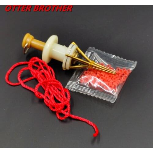 1Set Earthworm Bloodworm Clip Bait Clip Earthworm Clip Fishing Tools Fishing Tackle Fishing Baits