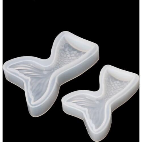 1 Pc Fish Tail Silicone Mold for Jewelry Resin Making DIY Craft Jewelry Making Tools