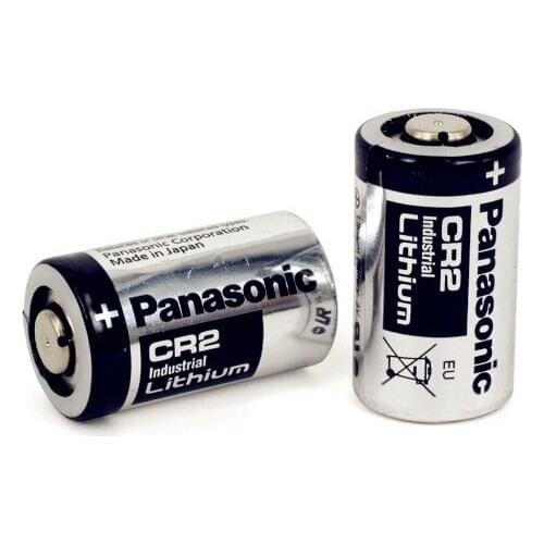 10pcs/lot Panasonic CR2 DLCR2 ELCR2 3V Industrial Lithium Battery Digital Camera Photographic Device LED Flashlight Batteries