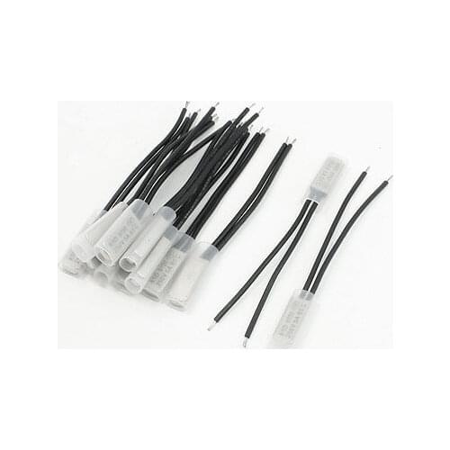 12 Pcs Bimetal Thermostat Temperature Switch 65 Degree Celsius Normally Closed