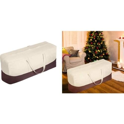 Patio Cushion Cover Storage Bag Waterproof Outdoor Patio Furniture Seat Rectangular Cushion Storage Bag-ABUX