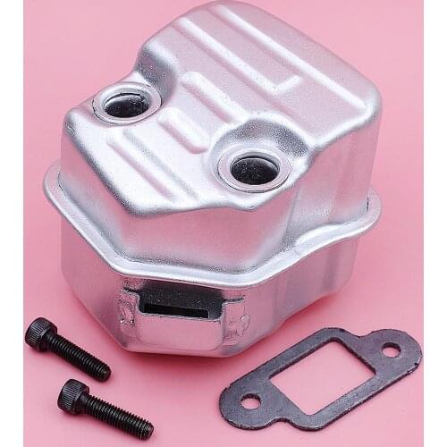 Exhaust Muffler For Stihl MS181 MS181C MS171 Chainsaw Replacement Parts 1139 140 0604 w Bolts Gasket Kit