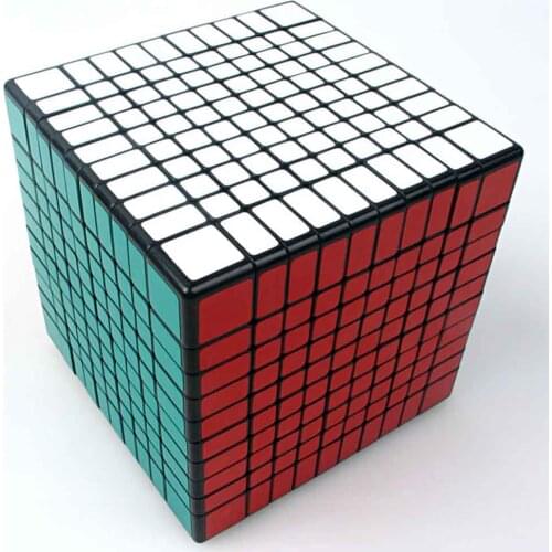 Shengshou 10x10x10 Magic Cube Square Puzzle 10 layer Stickers 10*10 cubo magico educational kids toys gift for children