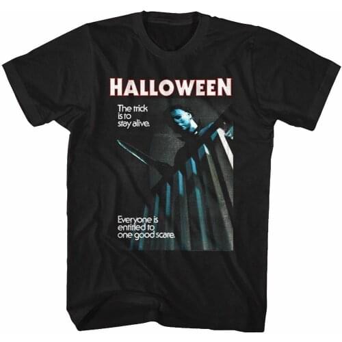 Michael Myers Halloween Horror Movie T Shirt New Stay Alive Black Sm 5Xl