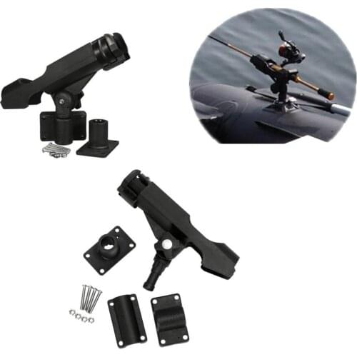 Set of 2 360 Degree Rotatable Rod Boat Rod Holder Fishing Rod