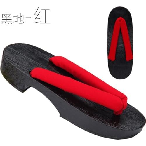 National Womens Chic Japanese Cosplay Vouge Yukata Geta Slippers Shoes Sandals Flip flops 21Colors Plus Size B90