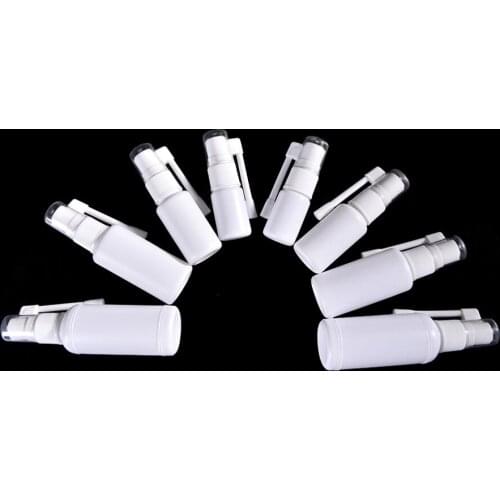 Empty Oral Spray Bottle Applicators Rocker Spray Medical Spray Plastic PET Bottle refillable perfume atomizer 1pc10ml 20ml 30ml