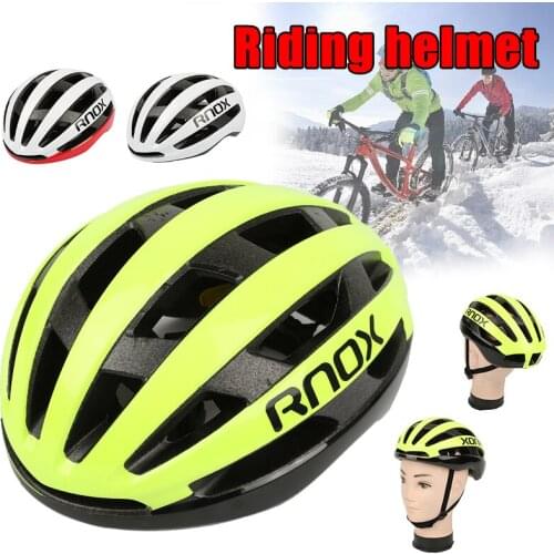 Withgood Quality Rnox One-Piece Road Bike Helmet Unisex Professional Bicycle Helmet Bike Mountain Road Cycling Helmet