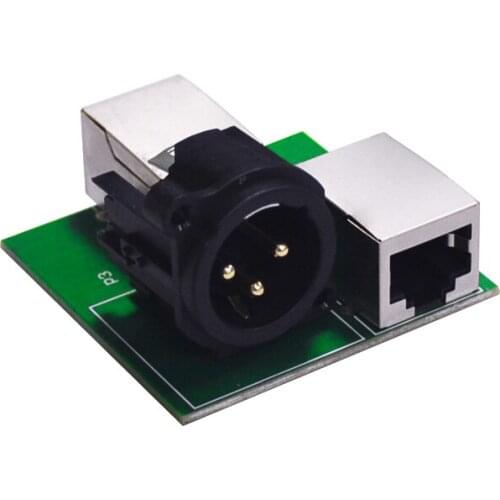 Transfer PCB control Controller by DMX Console