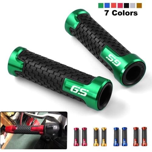 GS LOGO For BMW F800GS F800 GS F 800 GS 2008 2009 2010 2011 2012 2013 2014 2015 7/8'' 22MM Universal Motorcycle Handlebar Grips
