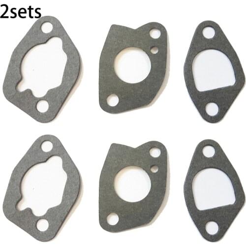 2Sets Universal Carburetor Carb Gaskets For Honda GX160 Gx168 GX200 16221-ZH8-801 Engine Carburetor Durable Accessories