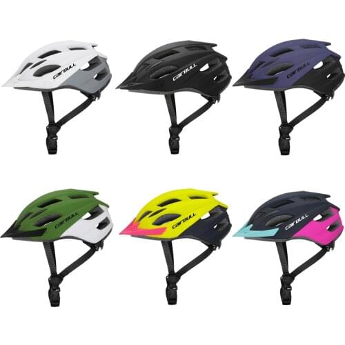 Bike Helmet Detachable Mountain Road Bicycle Head Protector integrated molding 19 Wind Tunnel Vents 55-61CM Cycling Helmet