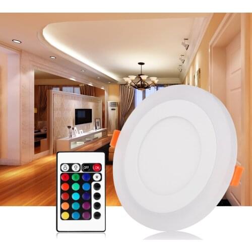 LED Panel Light Recessed 3W AC 100-265V High Bright Round Panel Lamp Lighting For Home Kitchen Bathroom