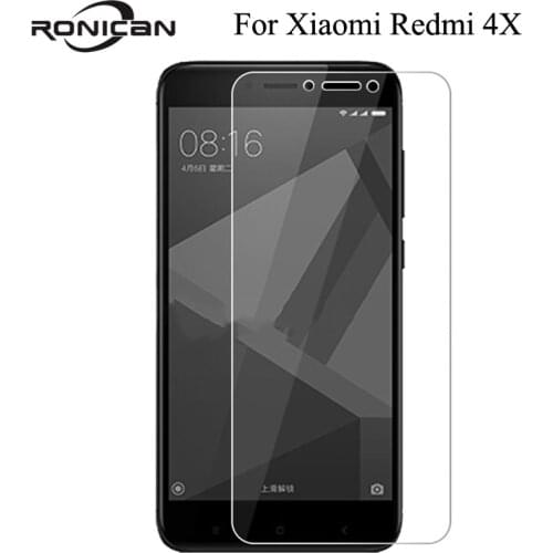 RONICAN Tempered Glass for Xiaomi Redmi 4X Screen Protector 9H 2.5D 0.26 mm Protection Film for Xiaomi Redmi 4X Tempered Glass