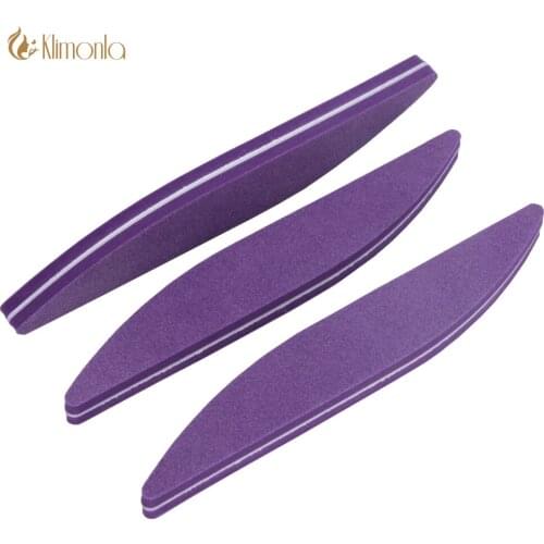 5Pcs/Lot Nail Files Block Willow leaves Sponge Nails Buffer 100/180 Grit Sanding Thick Files DIY Nail Care Manicure Tools Salon