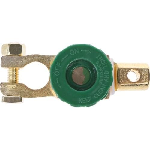 Car Battery Terminal Link Switch Quick Cut-off Disconnect Isolator Switch Car Truck Vehicle Parts Auto Accessories E7CA