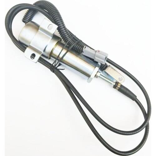 Free shipping 11E1-60100 KB-4717 Fuel stop valve for engine flameout solenoid valve switch Doosan Daewoo 210 220 215 225-5-7