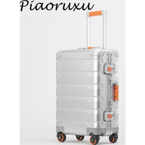 Aluminum frame+PC Rolling Luggage Travel Suitcase Bag 20/22/24/26/29 inch Men Trolley Case,Women Multiwheel Carry-On