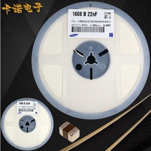 CL10B223MB8NNNC CL10B223JB8NNNC CL10B223JA8NNNC CL10B223KO8NNWC CL10B223KO8NNNC 0603 22nF 25V 50V 16V X7R ±5% ±20% ±10% Chip cap