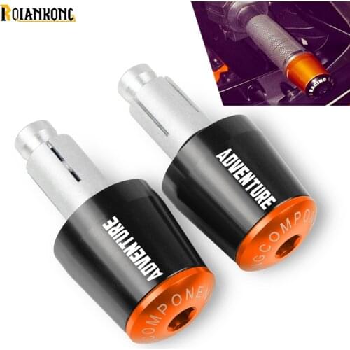 For 390 690 790 990 1090 1290 AdventuRe 790AdventuRe 2011-2019 7/8mm CNC Motorcycle Handlebar Grips Handle Bar Cap End Plugs