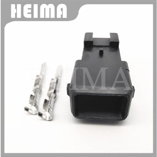 10-30 sets 3.5mm AMP Junior Power Timer 2 pin efi male sealed fuel injector EV1 waterproof connector Ignition Coil Plug 282189-1