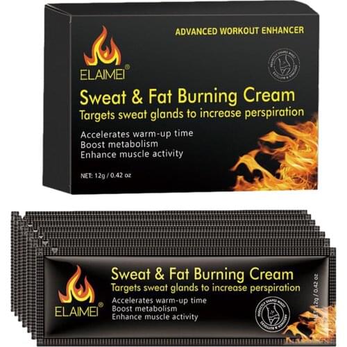 Hot Cream Cellulite Treatment, Fat Burning Sweat Cream for Belly, Workout