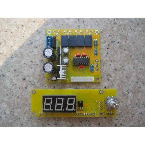 DIY KIT HIFI JV10 PGA2311 preamp board volume control / aluminum remote / 4 way input