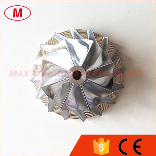 HX40 High Performance 58.00/83.03mm 8+8 blades Turbo Aluminum 2024/Milling/Billet compressor wheel
