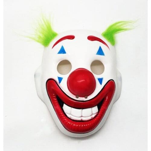 Joker 2021 Clown Mask Arthur Fleck Joaquin Phoenix, Joker Movie Halloween Mask Christmas Costume Accessories