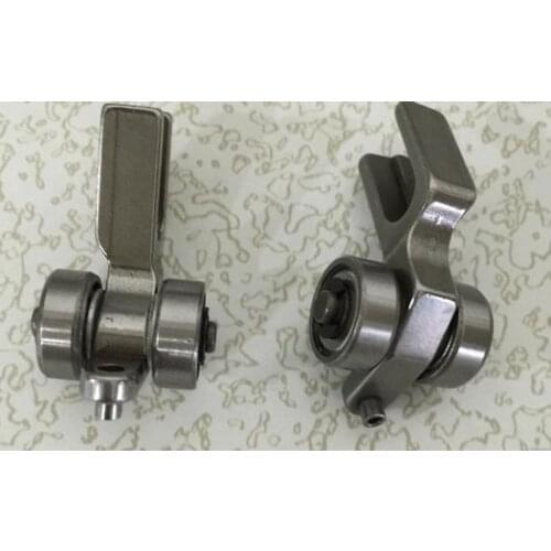 K-I die Needle roller presser wheel set template machine presser foot positioning two steel roller presser foot, 0.3 pinhole