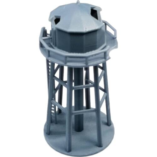 Outland Models Railway Scenery Structure Damaged Water Tower 1:160 N Scale