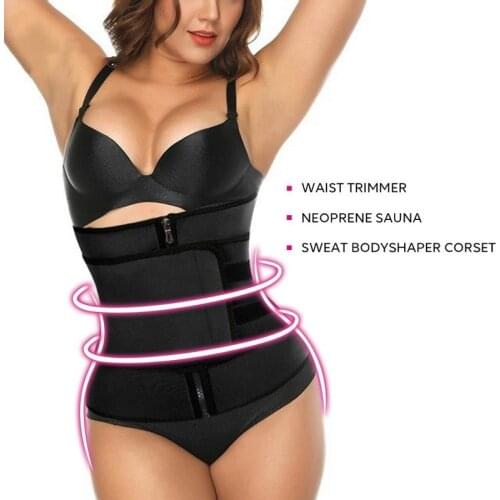 Shaperwear Waist Trainer Neoprene Belt Weight Loss Cincher Body Shaper Tummy Control Strap Slimming Sweat Fat Burning belt