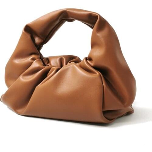 Tot Bags For Women Shoulder Pouch Half Moon Women Handbag And Purse Soft Leather Armpit Shoulder Bag Female Crossbody Bags