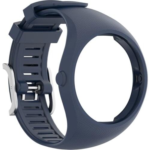 Solid Color Soft Silicone Smart Bracelet Watch Strap Wrist Band for Polar M200 Durable Watch Strap Suitable For Wrist 155-230mm