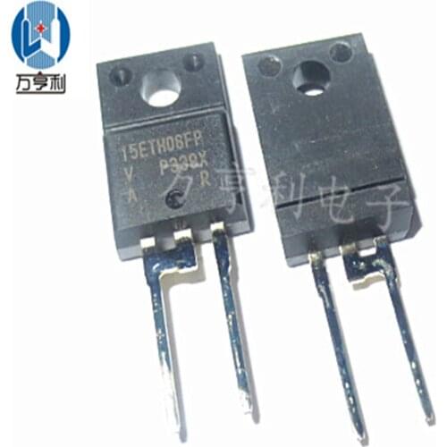 VS-15ETH06FPPBF 15ETH06FP TO-220F New and Original 10pcs/Lot