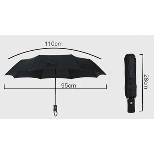 1X Car Styling Automatic Emblem Men Women Rain Umbrella For Mercedes Benz W203 W204 W205 W210 W211 W213 W164 W176 C180 C200 C260